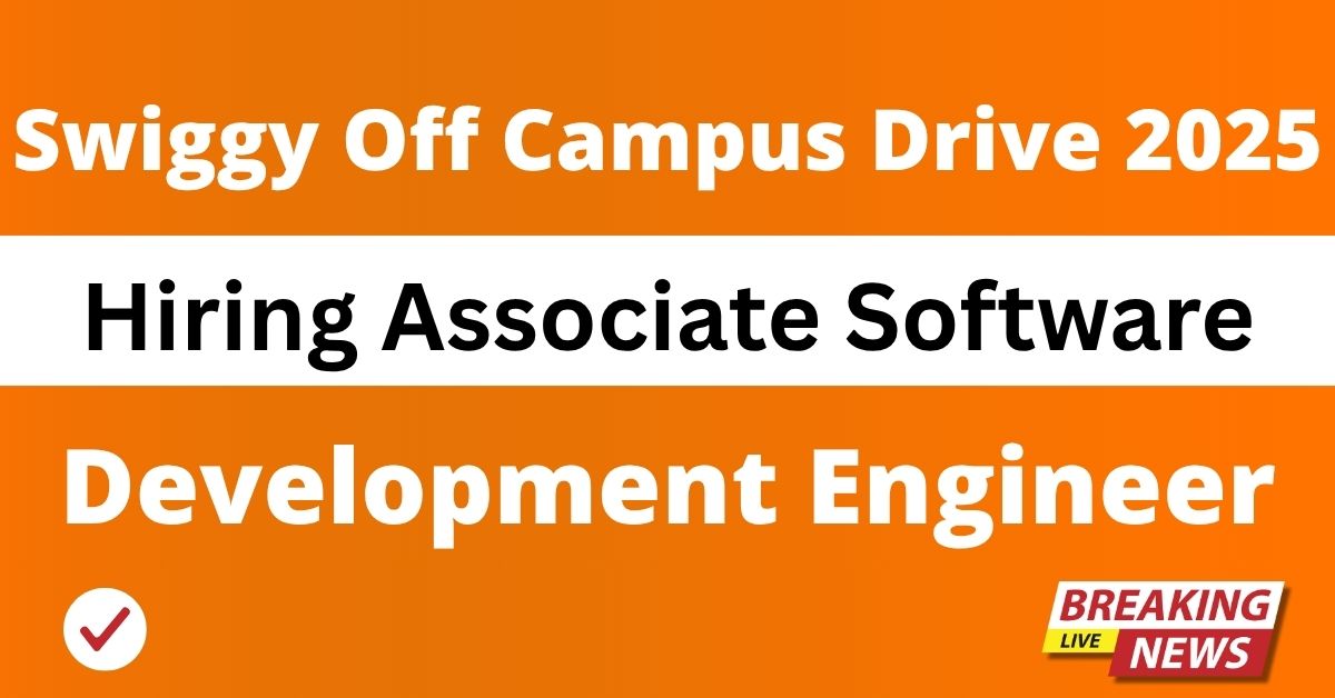 Swiggy Off Campus Drive 2025