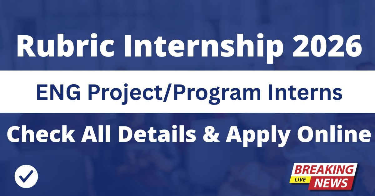 Rubric Internship 2026